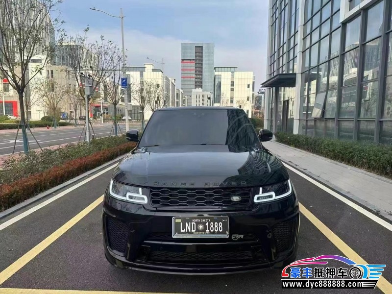 18年路虎揽胜运动SUV抵押车出售