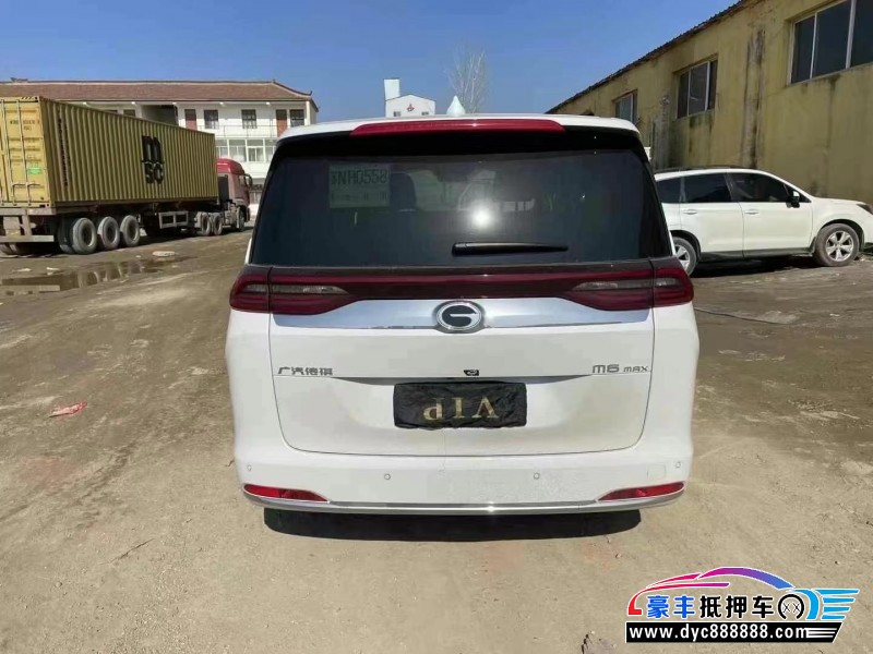 25年传祺m6轿车抵押车出售