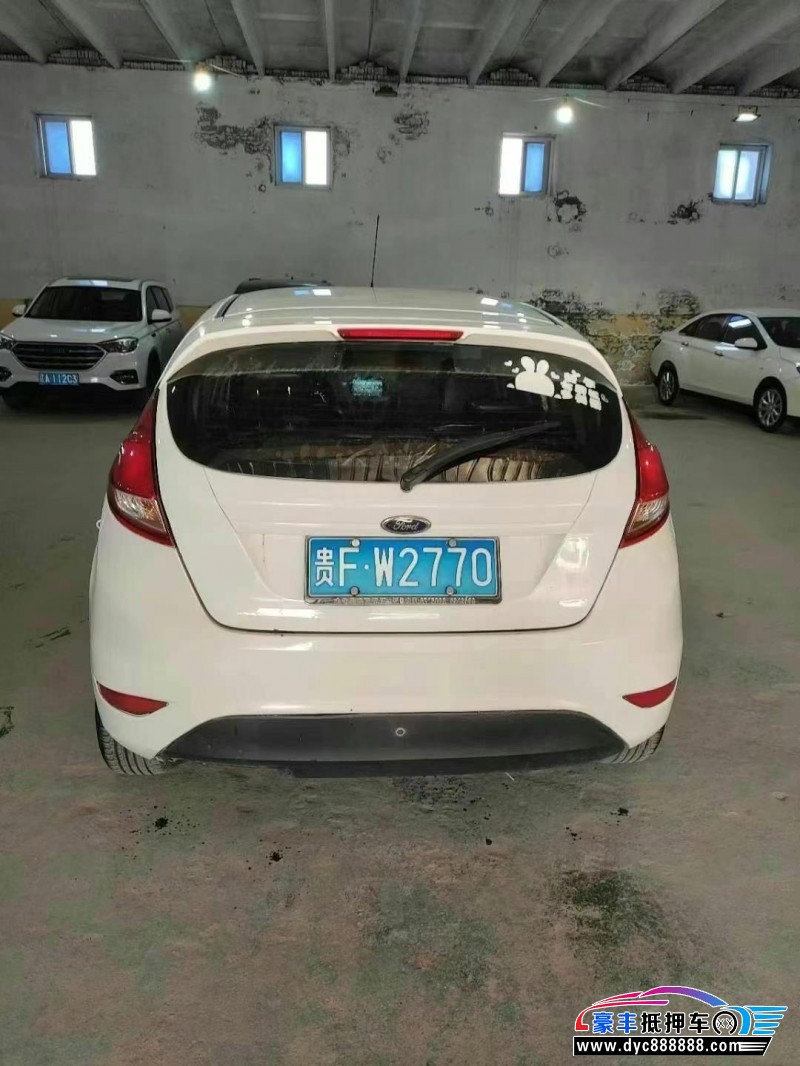 14年福特嘉年华轿车抵押车出售