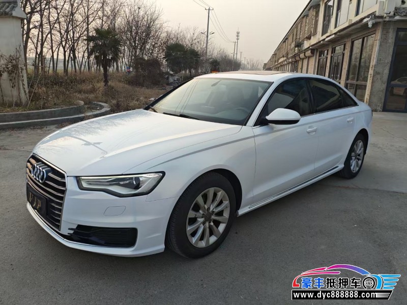 17年奥迪A6L轿车抵押车出售