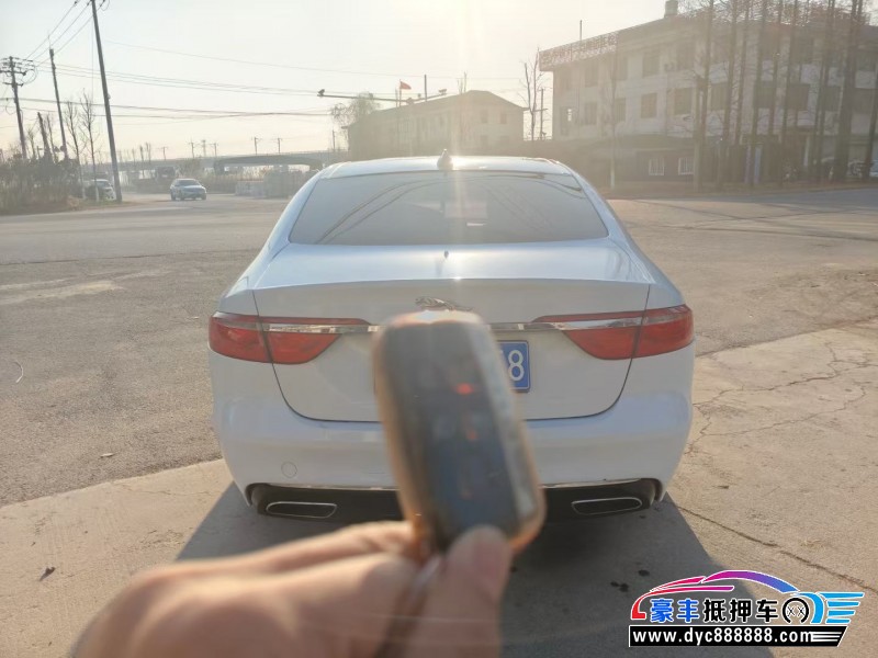 17年捷豹XFL轿车抵押车出售