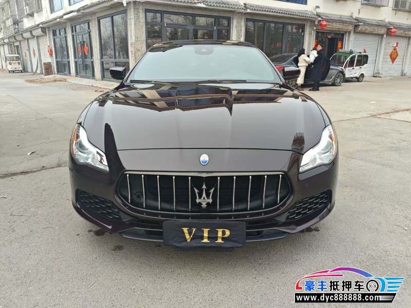 18年玛莎拉蒂总裁轿车抵押车出售