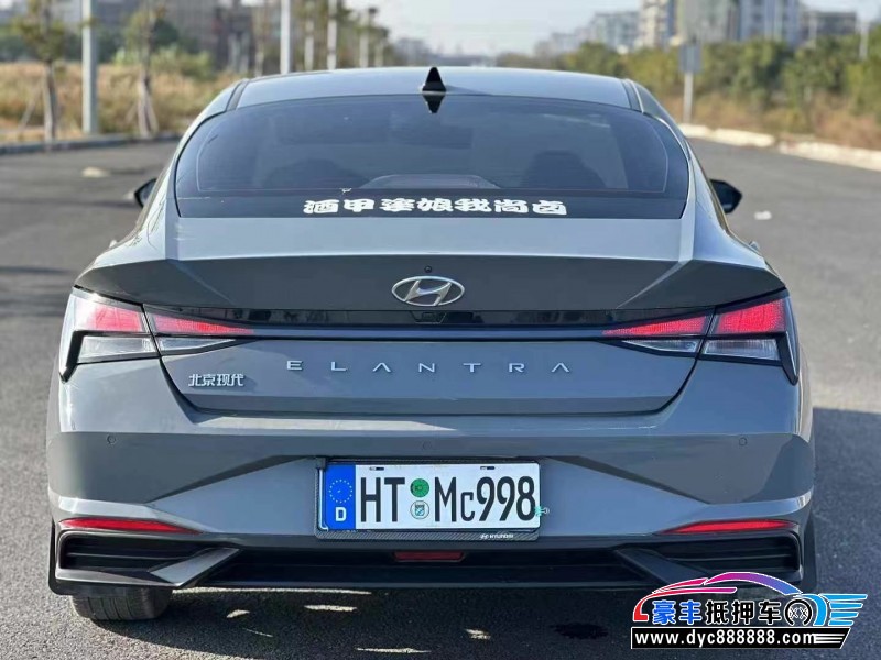 21年现代伊兰特轿车抵押车出售