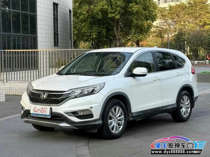 17年本田CR-V轿车抵押车出售