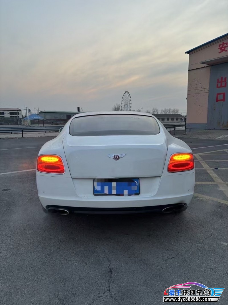 14年宾利欧陆轿车抵押车出售