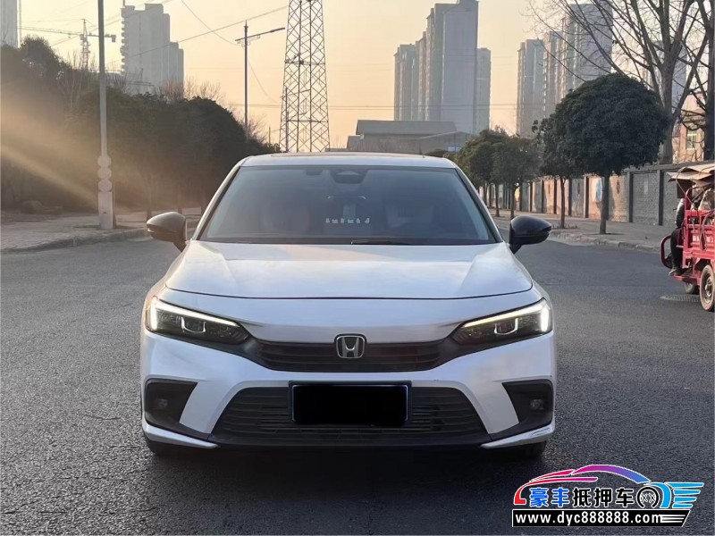 23年本田思域轿车抵押车出售