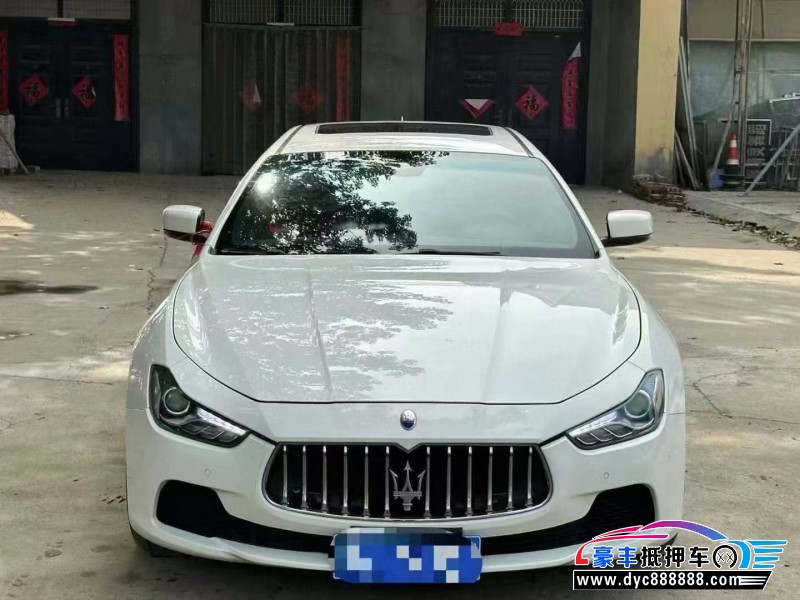 16年玛莎拉蒂Ghibli轿车抵押车出售