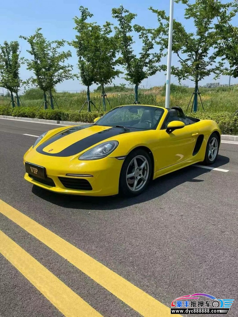 17年保时捷718跑车抵押车出售