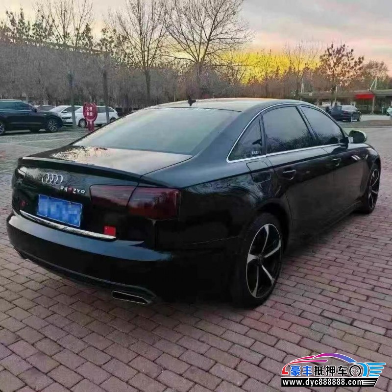 14年奥迪A6L轿车抵押车出售