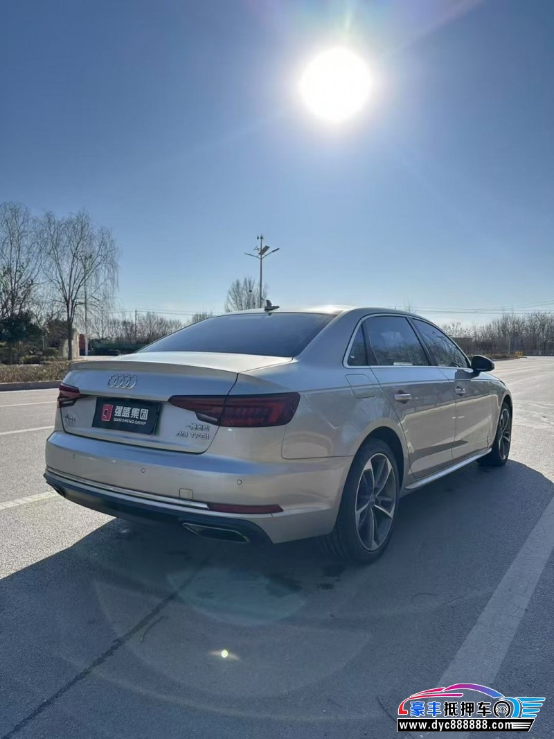 19年奥迪A4L轿车抵押车出售