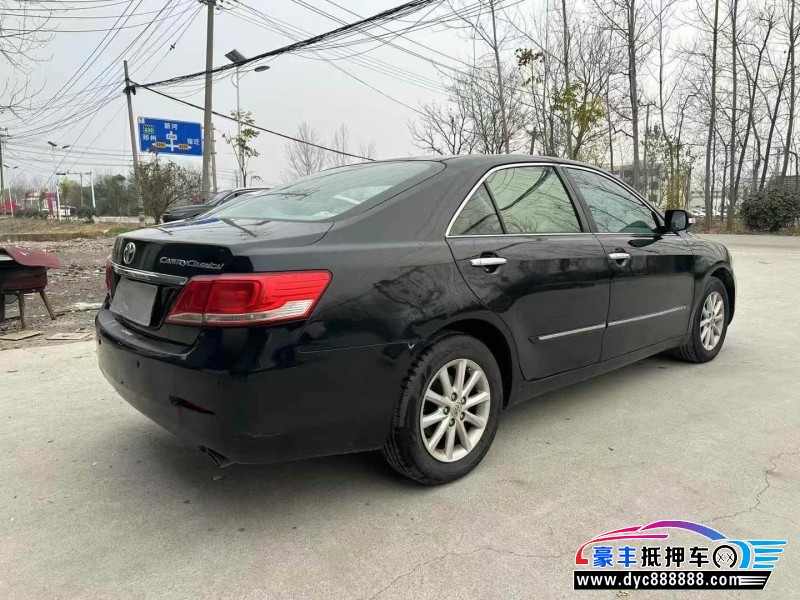 12年丰田凯美瑞轿车抵押车出售