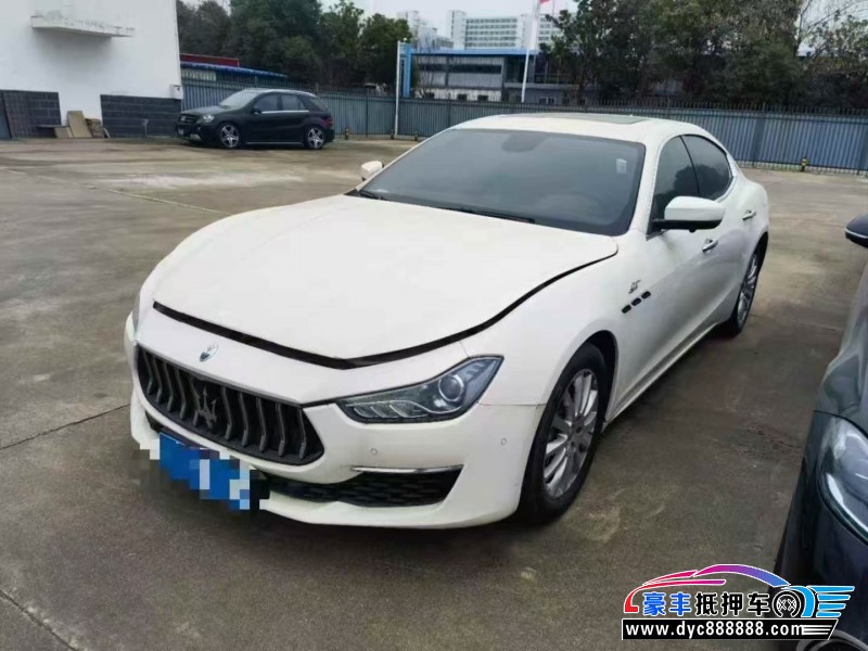 22年玛莎拉蒂Ghibli轿车抵押车出售