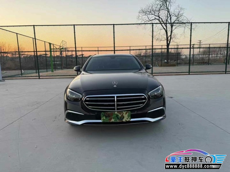 23年奔驰E轿车抵押车出售