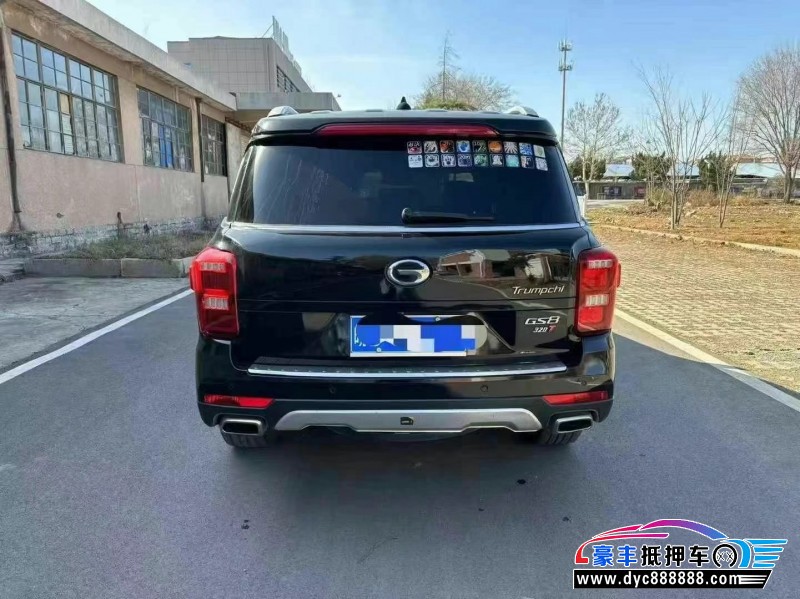 18年传祺GS8轿车抵押车出售