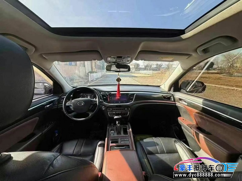 18年传祺GS8轿车抵押车出售