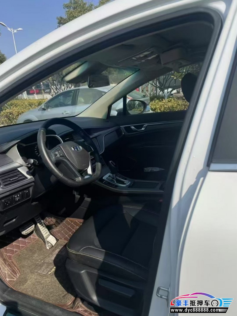 19年吉利帝豪GS轿车抵押车出售