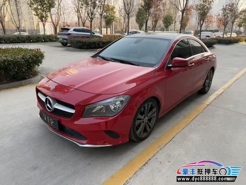 17年奔驰CLA轿车抵押车出售