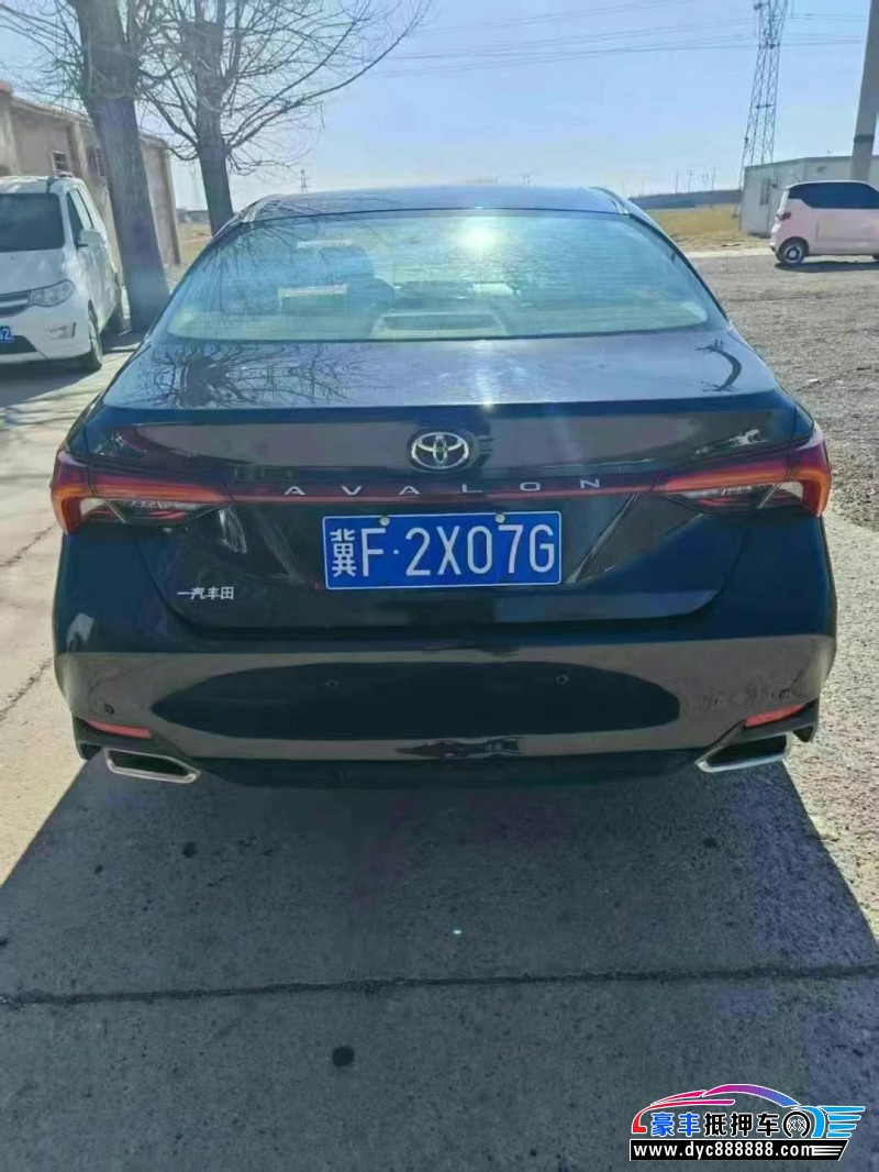 21年丰田亚洲龙轿车抵押车出售