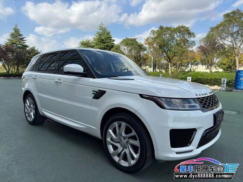 19年路虎揽胜运动版轿车抵押车出售