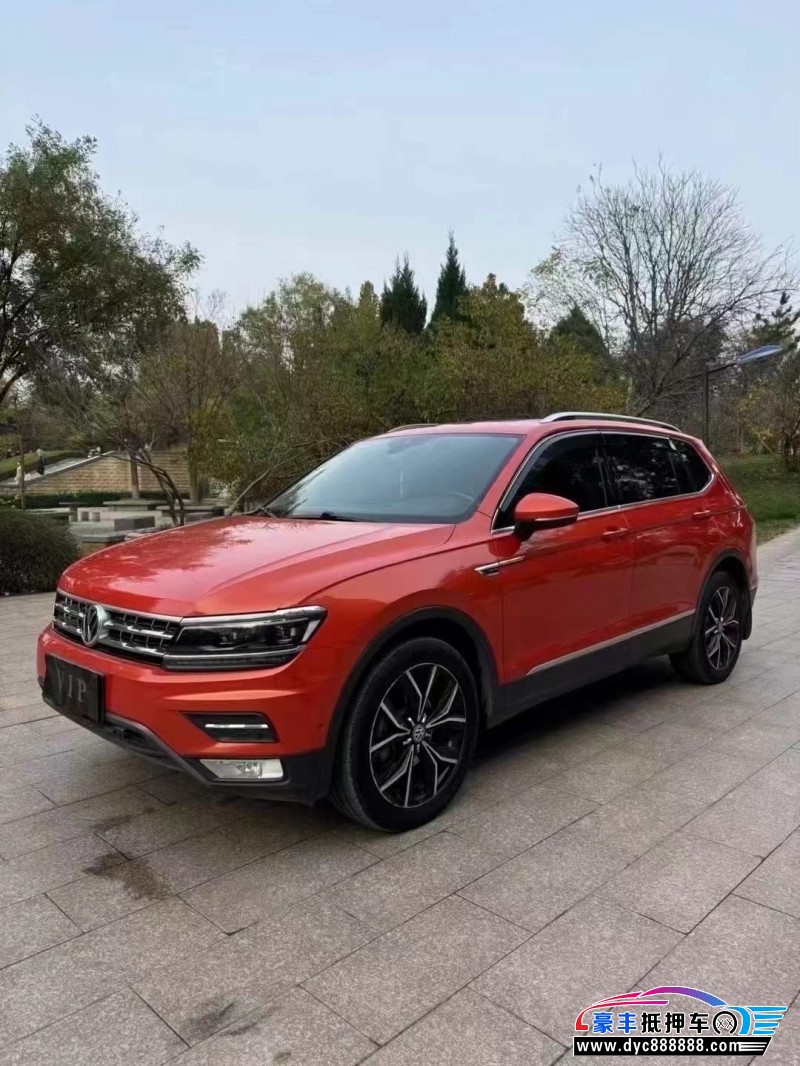 17年大众途观轿车抵押车出售