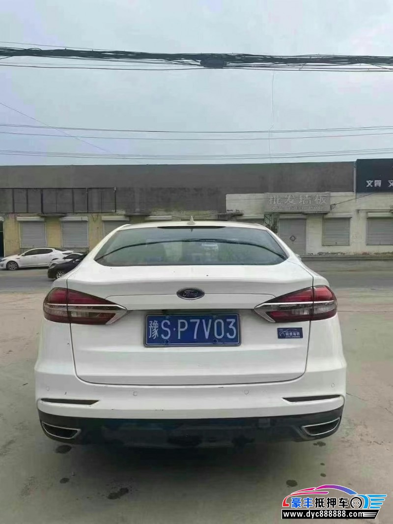 19年福特蒙迪欧轿车抵押车出售