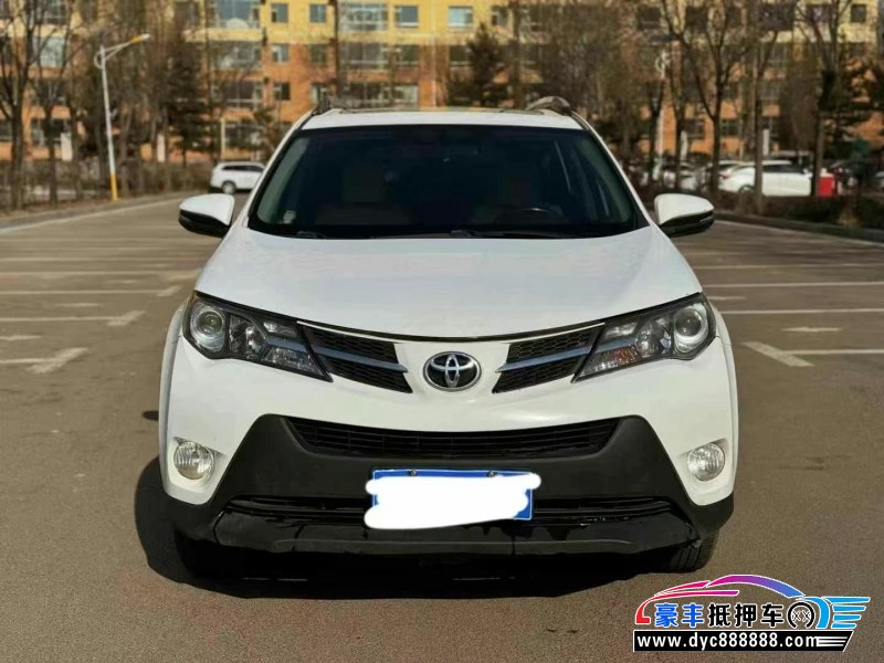 14年丰田RAV4轿车抵押车出售