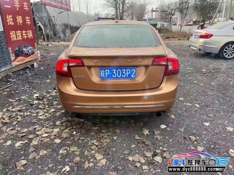 14年沃尔沃S60轿车抵押车出售