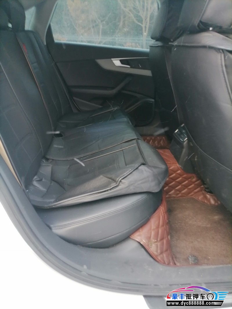 18年奥迪A4L轿车抵押车出售