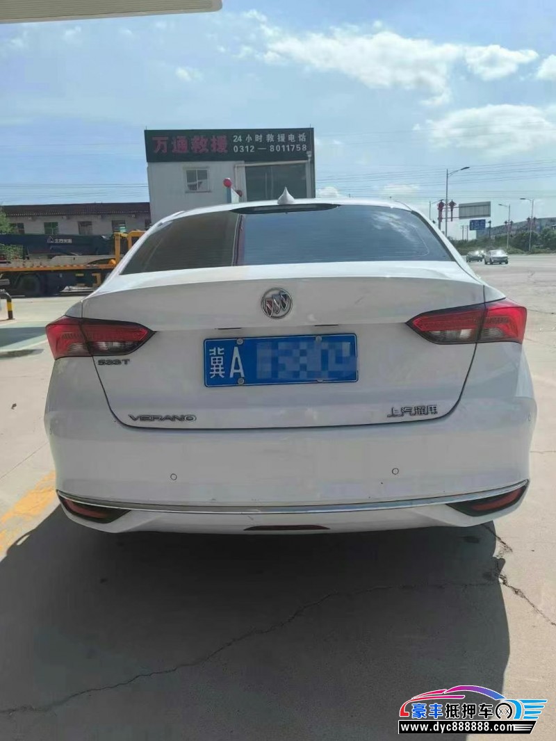 22年别克威朗轿车抵押车出售