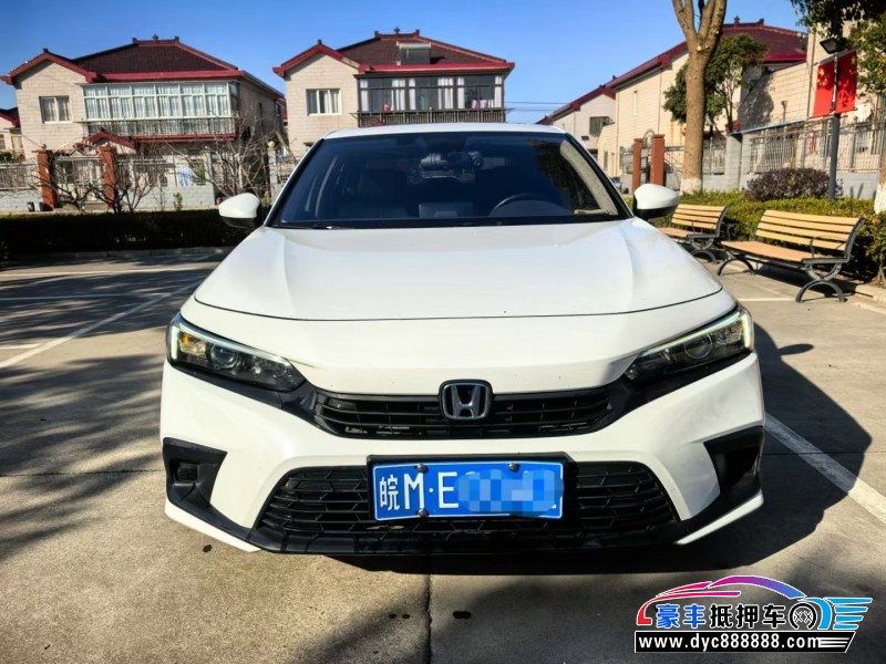 22年本田思域轿车抵押车出售