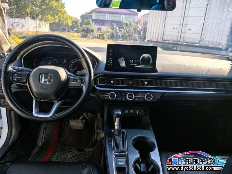 22年本田思域轿车抵押车出售