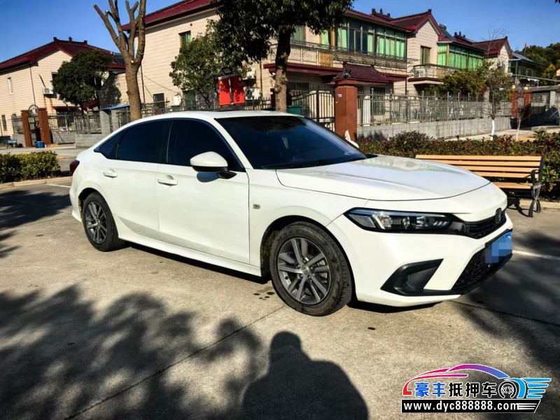 22年本田思域轿车抵押车出售