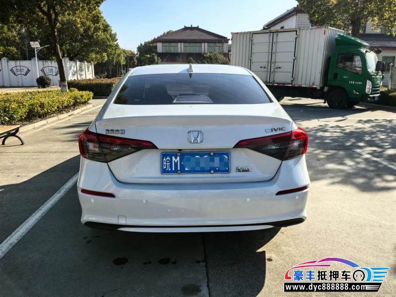 22年本田思域轿车抵押车出售