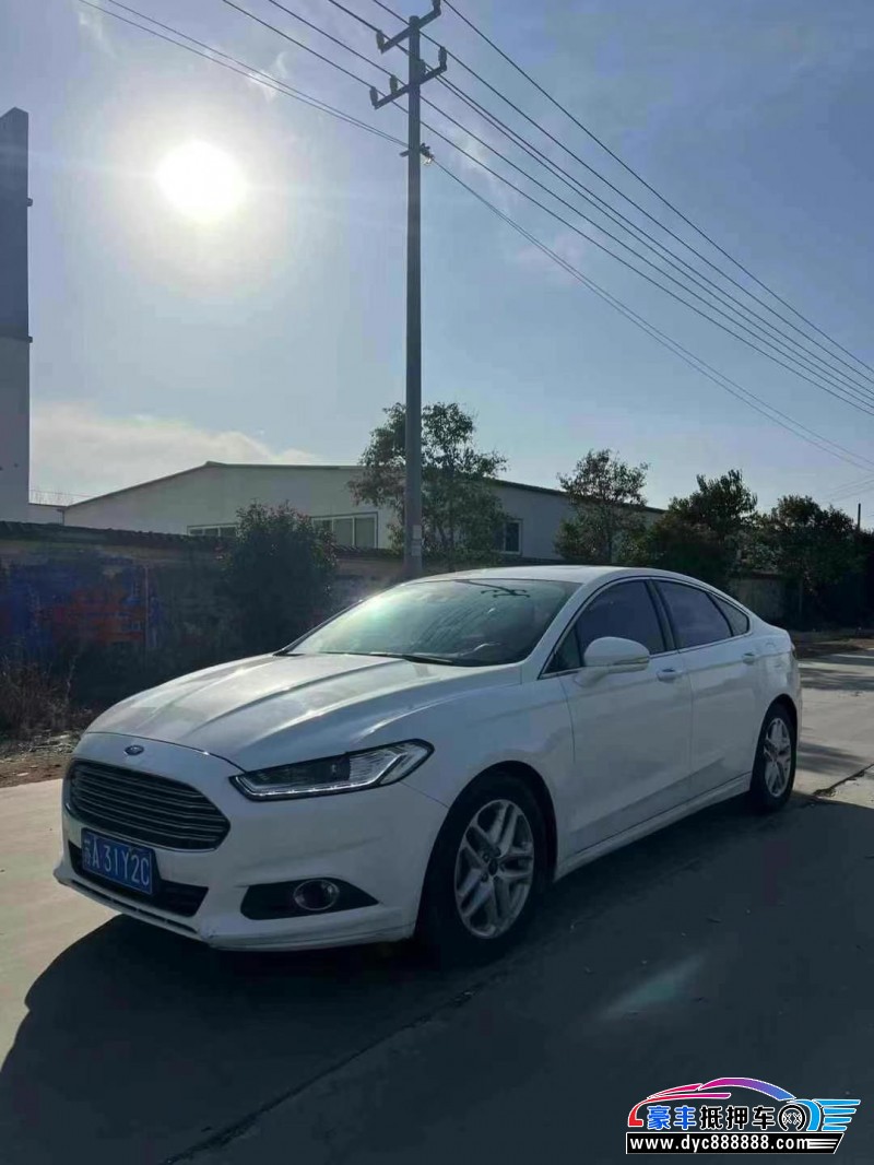 16年福特蒙迪欧轿车抵押车出售
