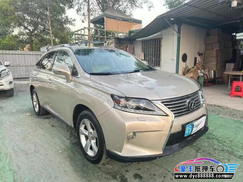 12年雷克萨斯RXSUV抵押车出售