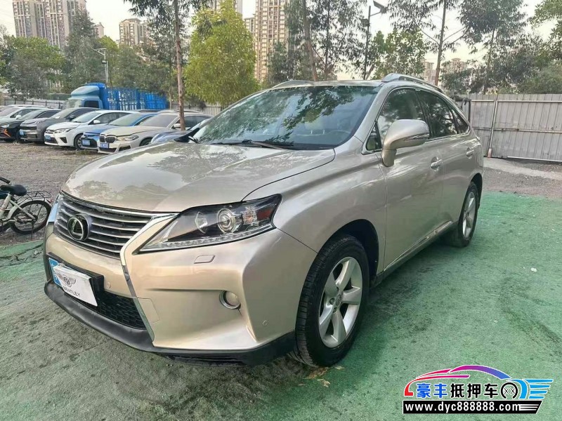 12年雷克萨斯RXSUV抵押车出售