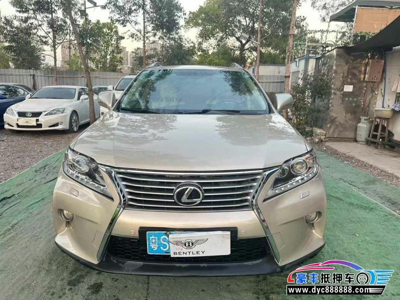 12年雷克萨斯RXSUV抵押车出售