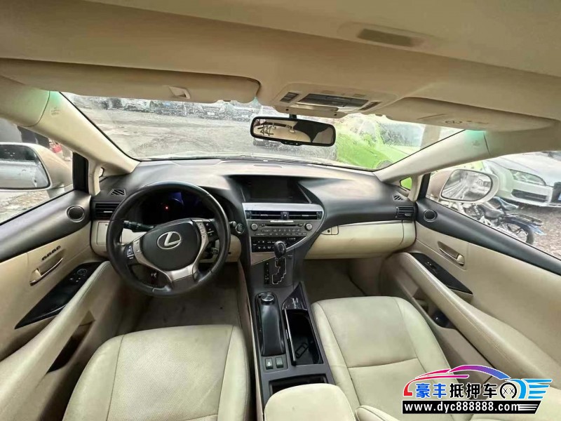 12年雷克萨斯RXSUV抵押车出售