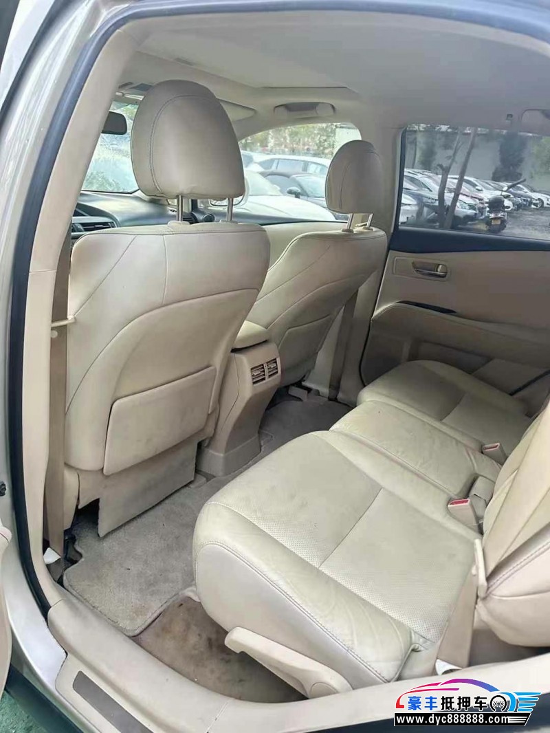 12年雷克萨斯RXSUV抵押车出售