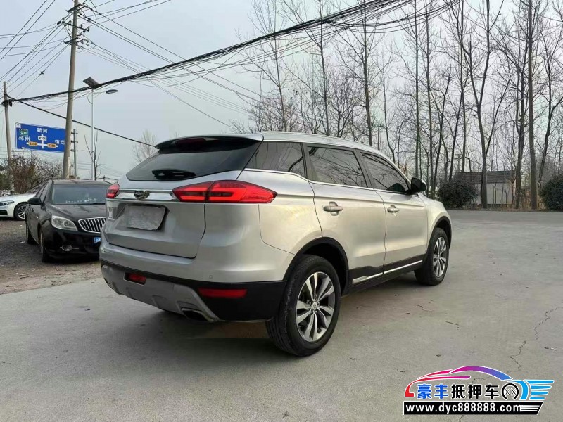 17年吉利博越轿车抵押车出售