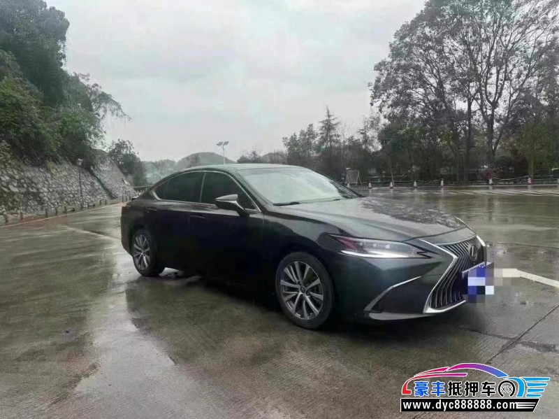 19年雷克萨斯ES轿车抵押车出售