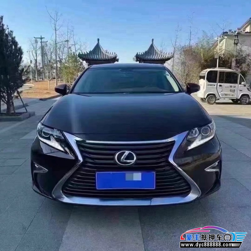 16年雷克萨斯ES轿车抵押车出售