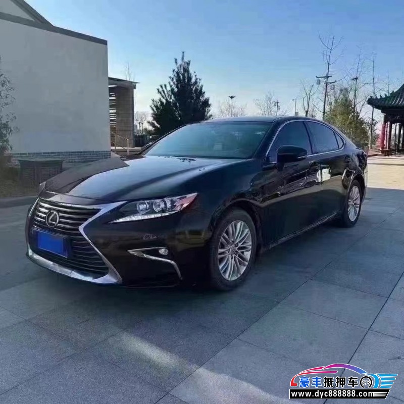16年雷克萨斯ES轿车抵押车出售