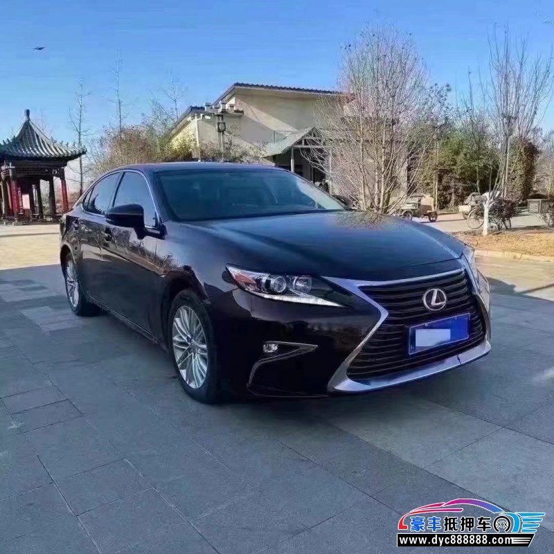 16年雷克萨斯ES轿车抵押车出售