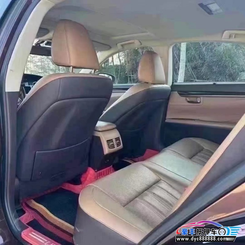 16年雷克萨斯ES轿车抵押车出售