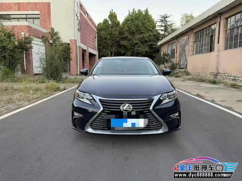 18年雷克萨斯ES轿车抵押车出售