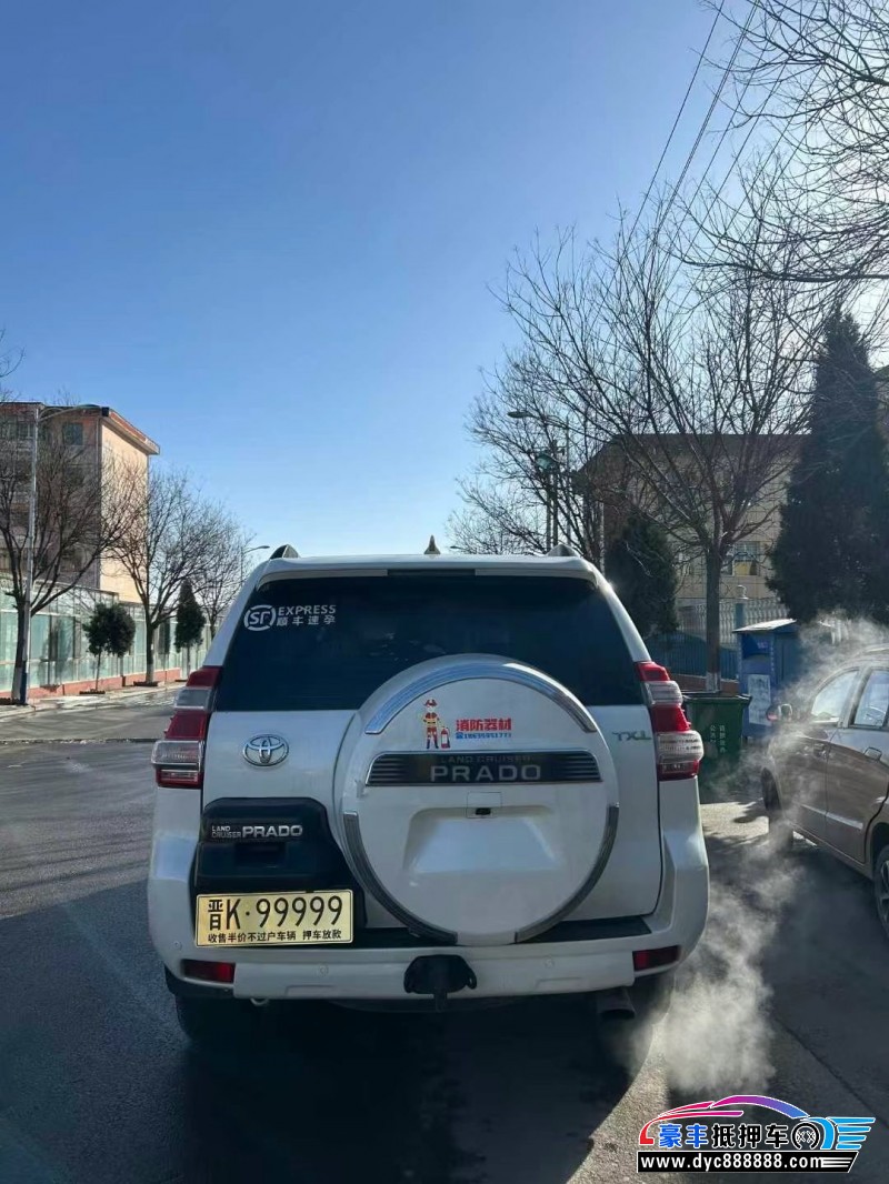 11年丰田普拉多（霸道）轿车抵押车出售