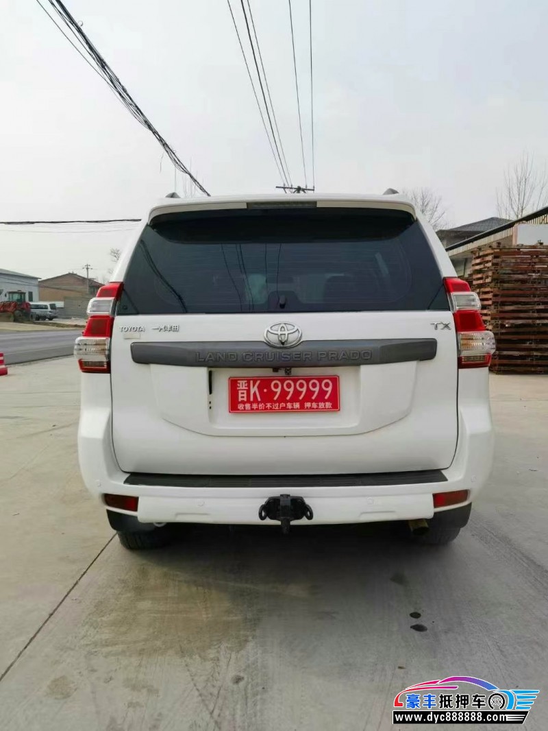 15年丰田普拉多（霸道）轿车抵押车出售