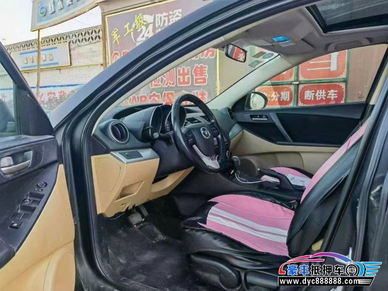12年马自达马自达3轿车抵押车出售