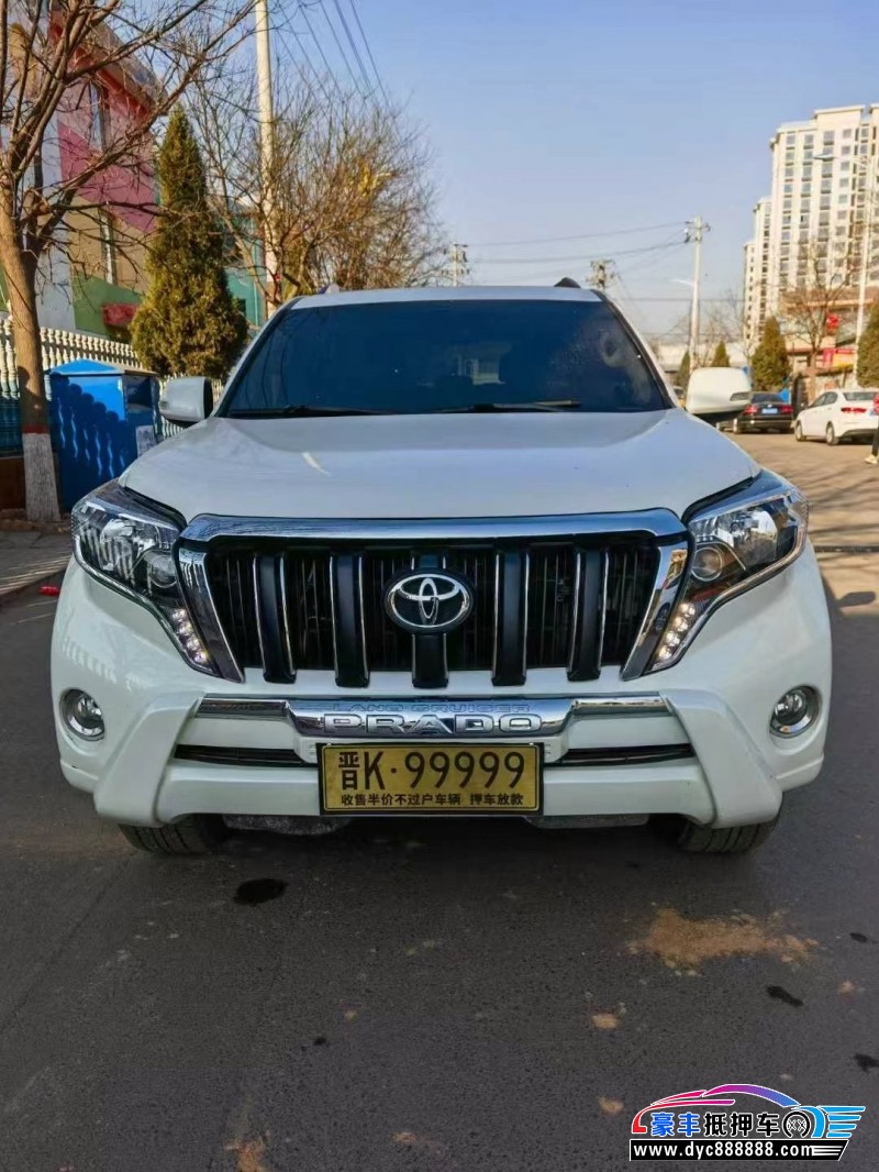 12年丰田普拉多（霸道）轿车抵押车出售
